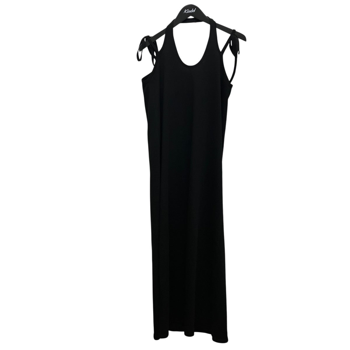 double-end suvin compact jersey dressホルターネックキャミソールワンピース1616304006