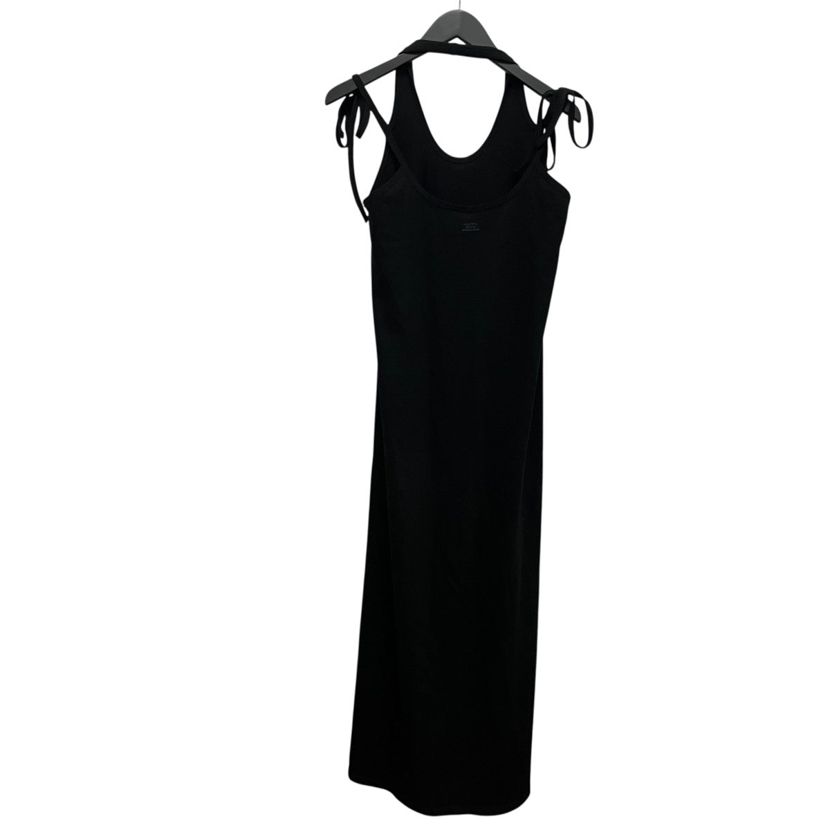 double-end suvin compact jersey dressホルターネックキャミソールワンピース1616304006