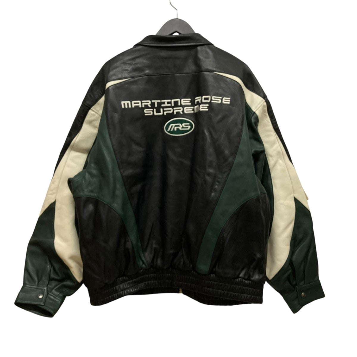 24AWLeather Jacket  Blackレーシングレザージャケット