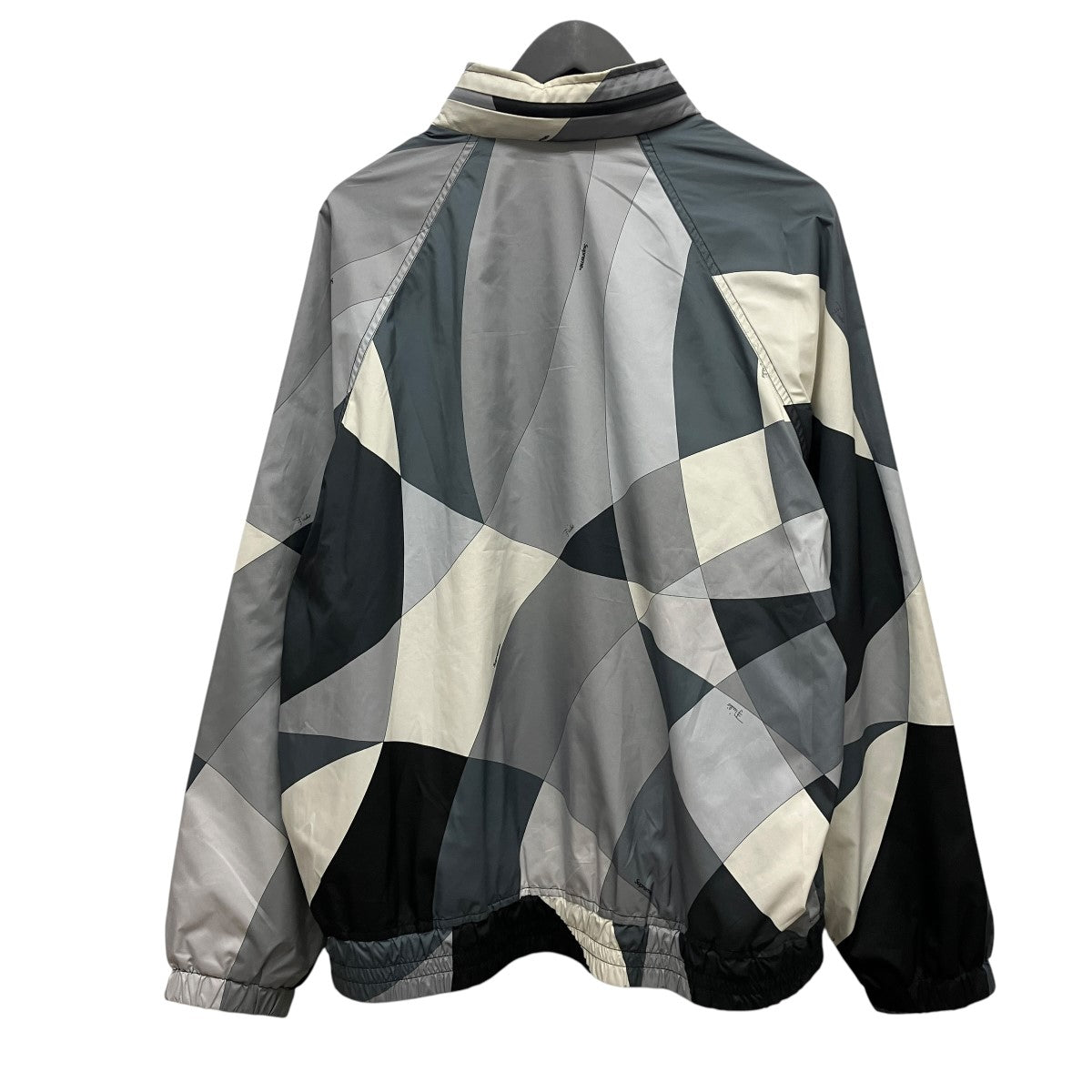 Sport Jacket Blackプッチ柄ナイロンジャケット