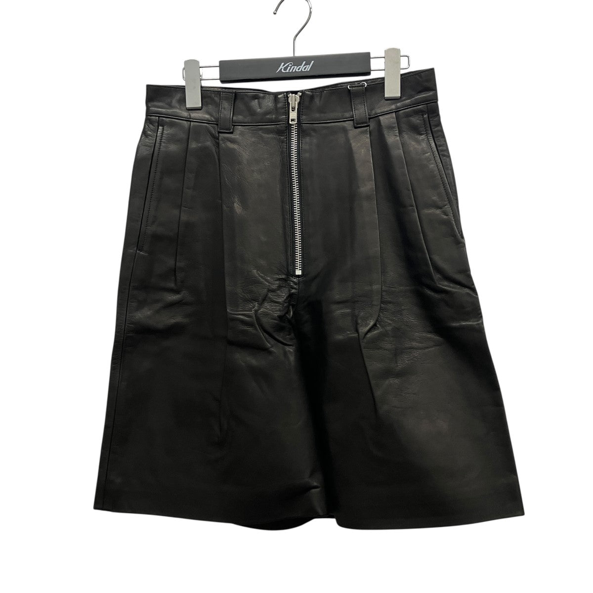 LITTLEBIG 25SSLeather Baggy ShortsカウレザーハーフパンツLB251-LT02 古着・中古-1枚目のアイテム画像