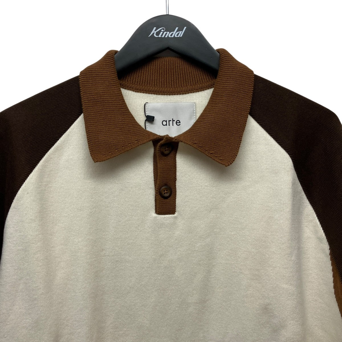 BASEBALL KNIT半袖ニットポロシャツAW24-159K