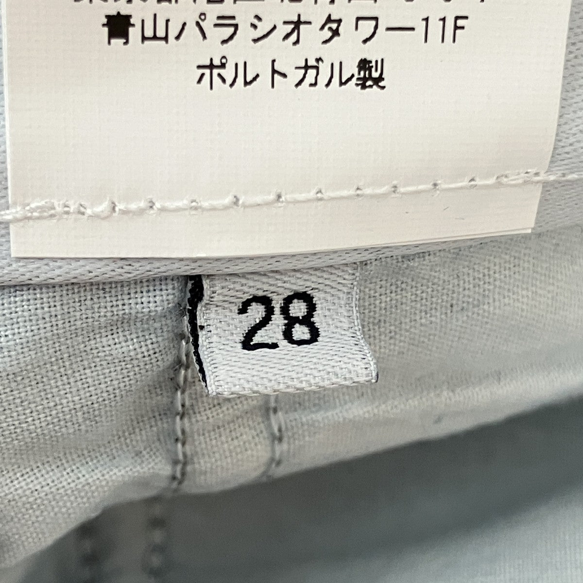 25SSBelt Detail ShortsデニムハーフパンツSS25-238SHO