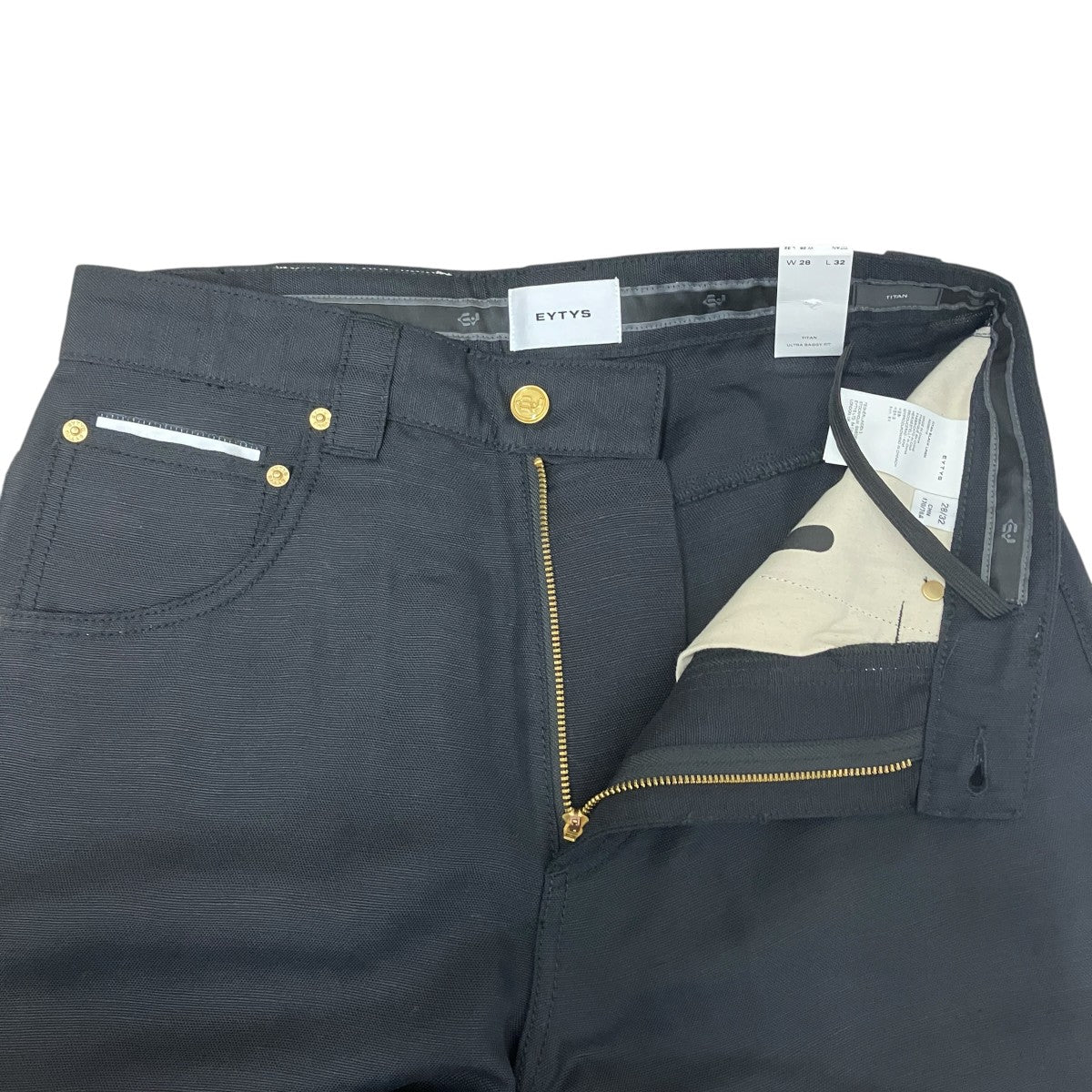 Titan Black LinenリネンパンツA038019