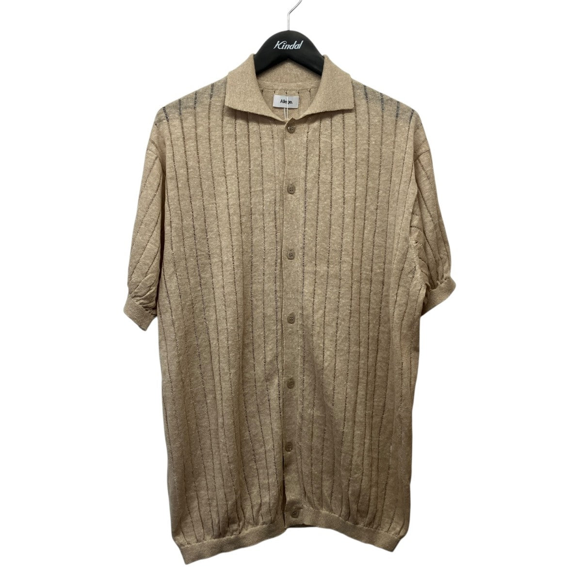 Linen S／S Knit Shirt半袖ニットシャツAL24S-KN02