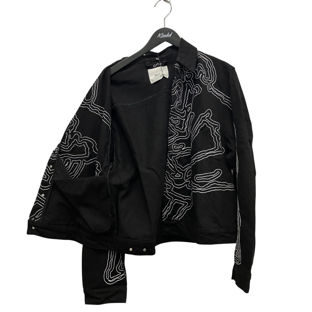 Arte Antwerp ステッチデザインデニムジャケットSS24-075J 古着・中古-3枚目のアイテム画像