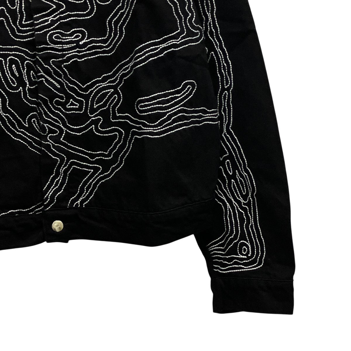 Arte Antwerp ステッチデザインデニムジャケットSS24-075J 古着・中古-5枚目のアイテム画像