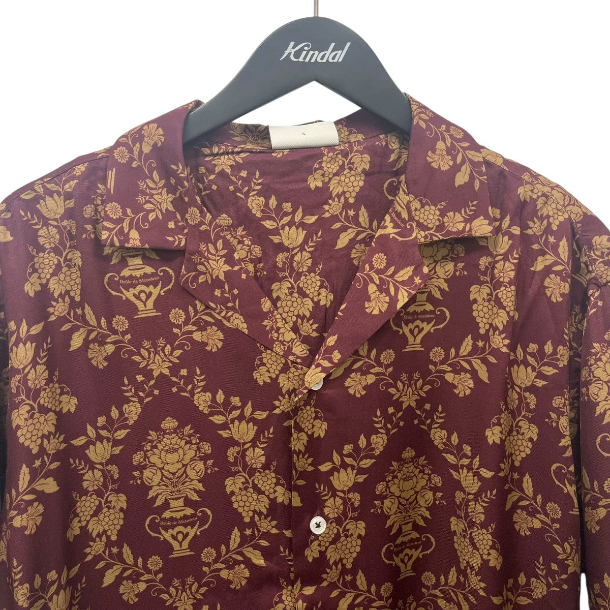 La Chemise Damas半袖シャツC-SH129-VI007