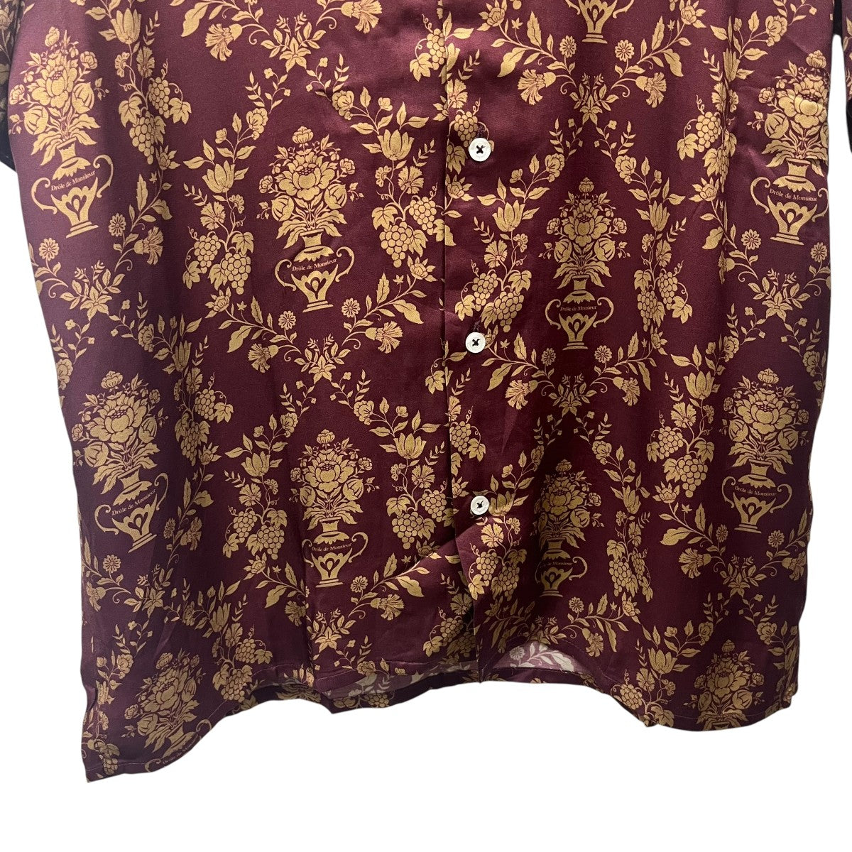 La Chemise Damas半袖シャツC-SH129-VI007