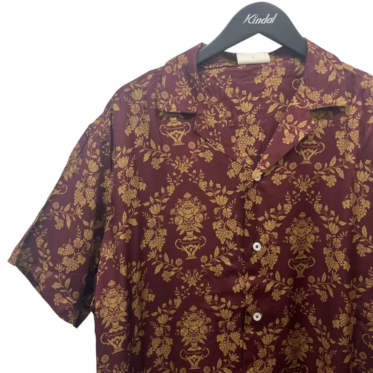 La Chemise Damas半袖シャツC-SH129-VI007