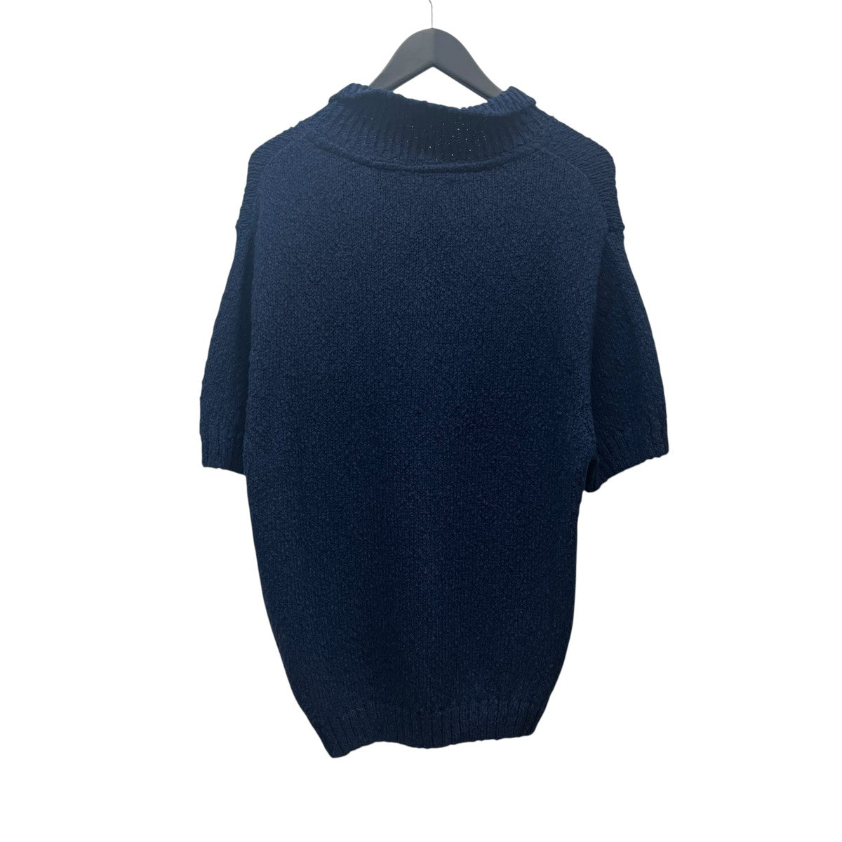 Football Logoロゴ半袖ニットポロAW25-157K