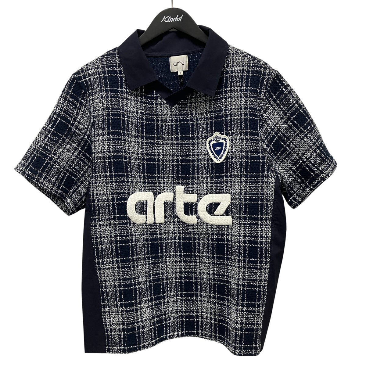 Arte Antwerp 25SSSquare Collar T-shirtスクエアカラーTシャツSS25-179T 古着・中古-1枚目のアイテム画像
