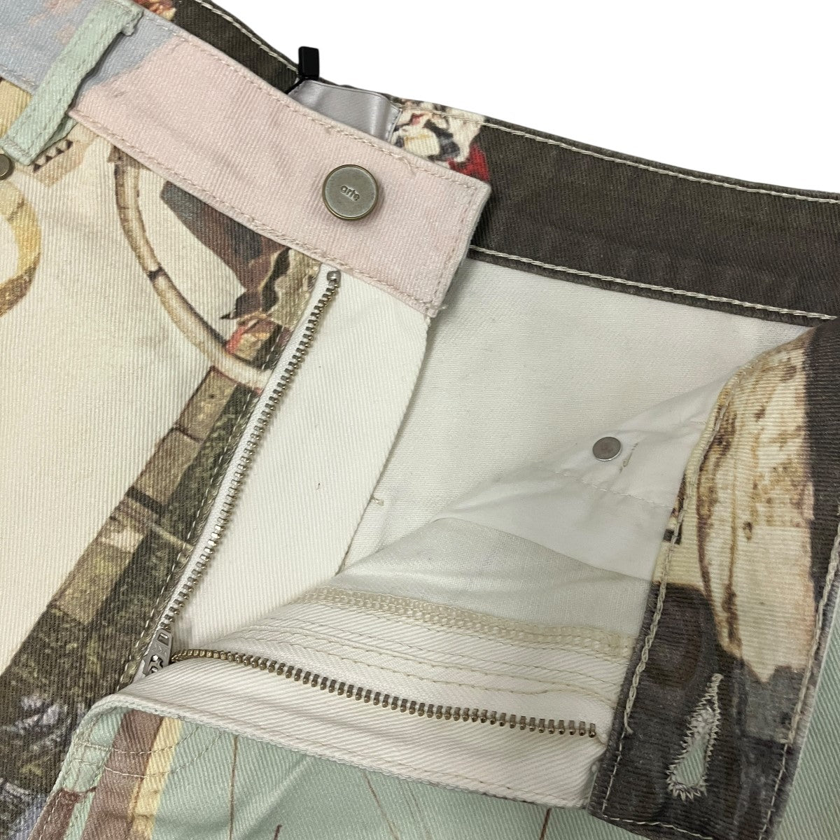 Arte Antwerp Photo Allover Shorts総柄デニムハーフパンツSS25-068SHO 古着・中古-3枚目のアイテム画像