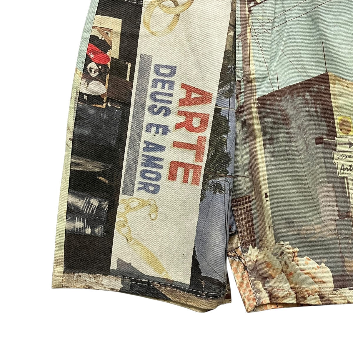 Arte Antwerp Photo Allover Shorts総柄デニムハーフパンツSS25-068SHO 古着・中古-5枚目のアイテム画像