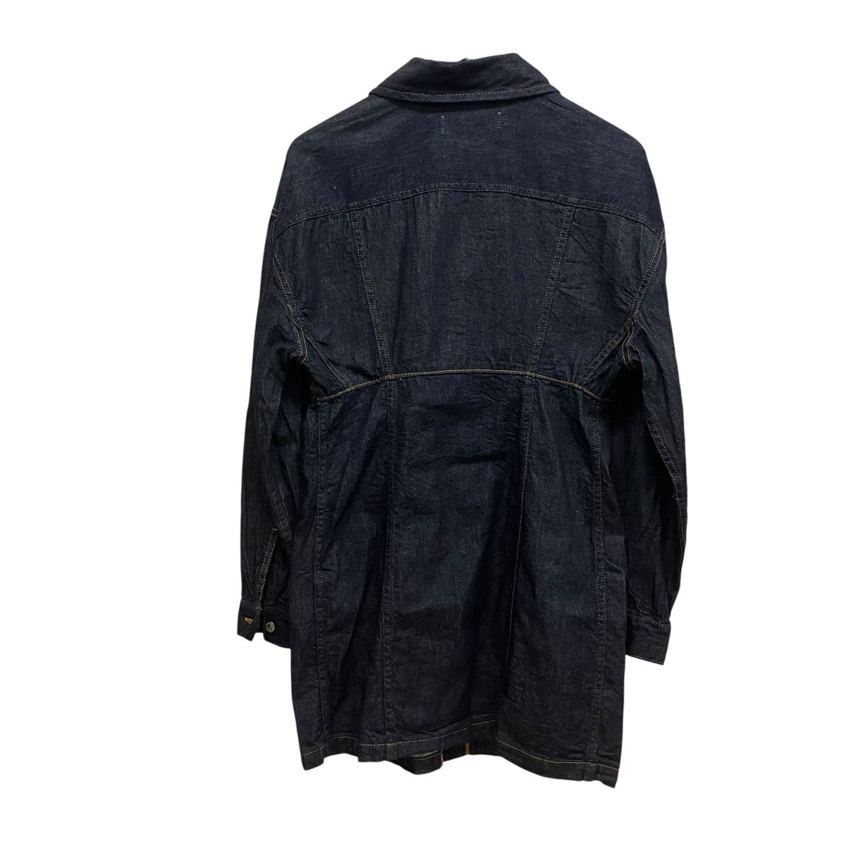 Indigo denim long shirtデニムロングシャツTA251ｰFJ049