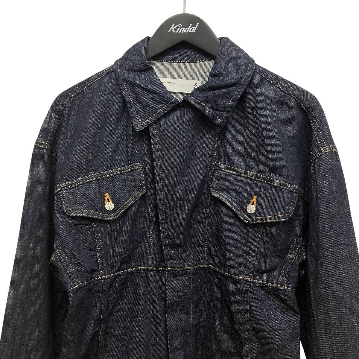 Indigo denim long shirtデニムロングシャツTA251ｰFJ049