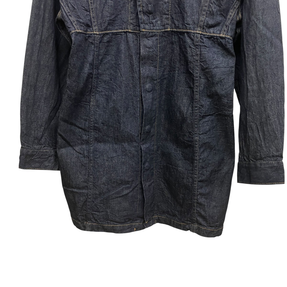 Indigo denim long shirtデニムロングシャツTA251ｰFJ049