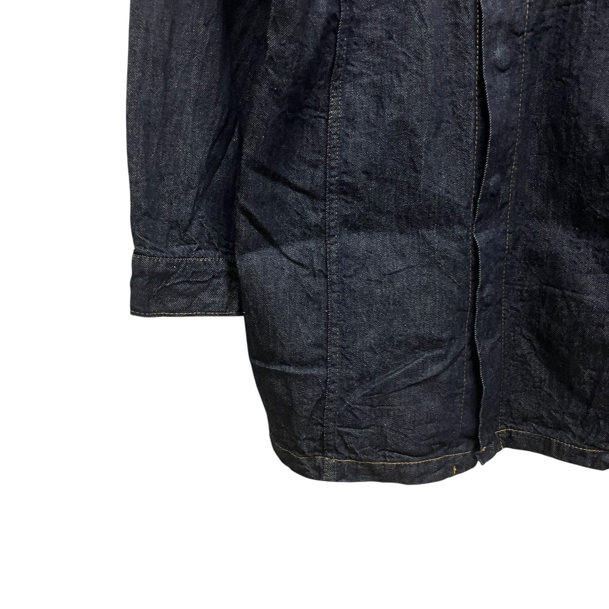 Indigo denim long shirtデニムロングシャツTA251ｰFJ049