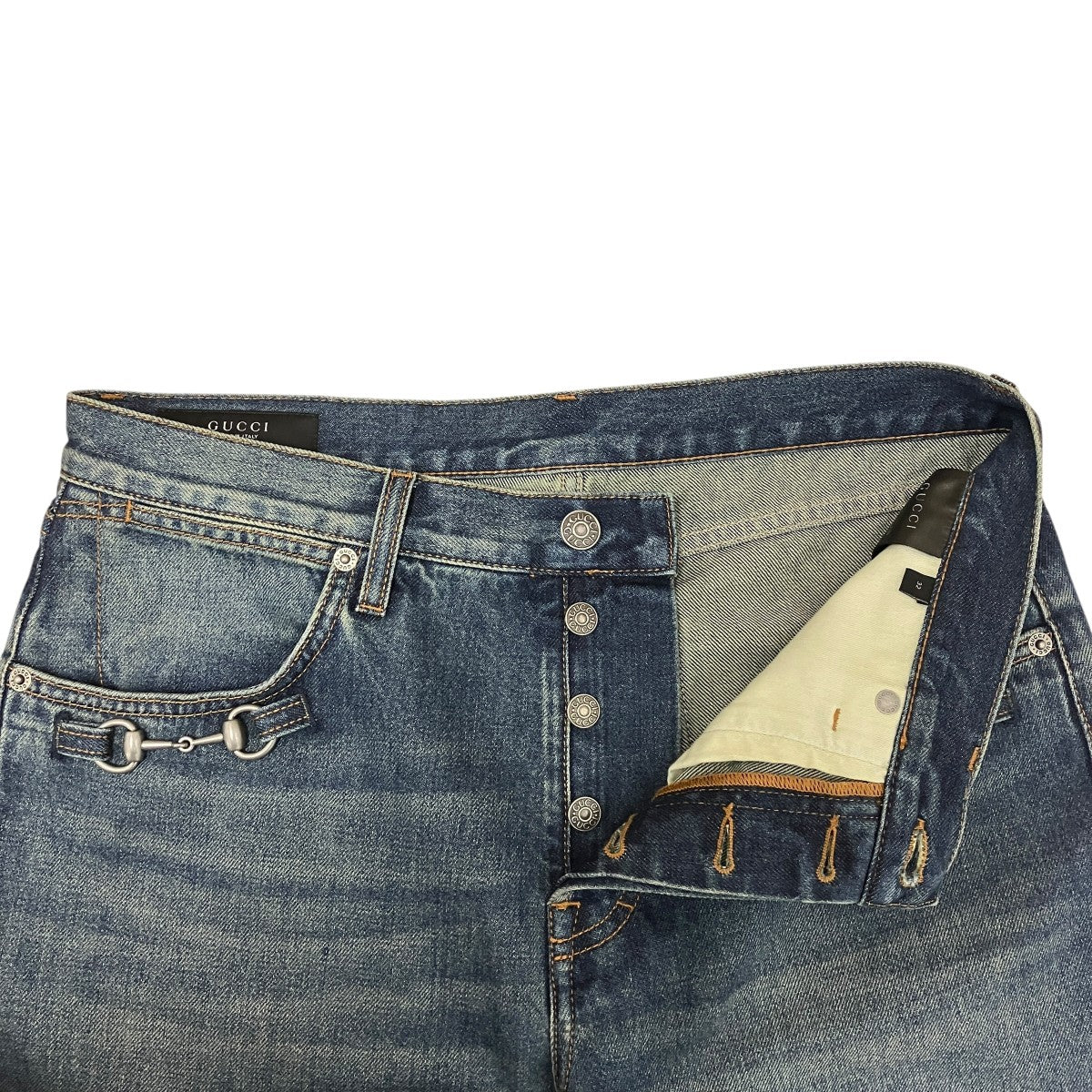 26SSホースビットデニムパンツ860844 XDDF0