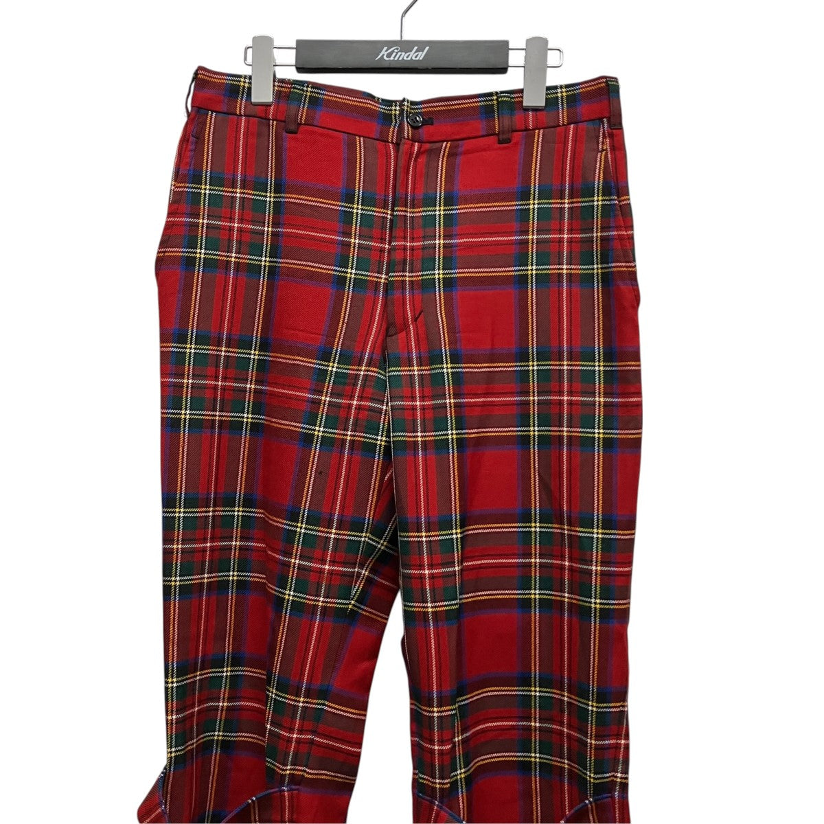 BLACK COMME des GARCONS 16AWチェックボンテージパンツ1R-P006 古着・中古-3枚目のアイテム画像
