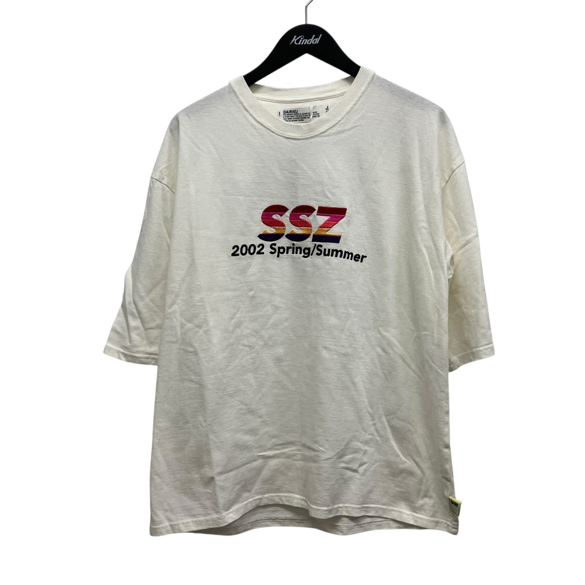 DAIRIKU 22AWAFTER SCHOOLSSZ刺繍Tシャツ22AW BM-9 古着・中古-1枚目のアイテム画像