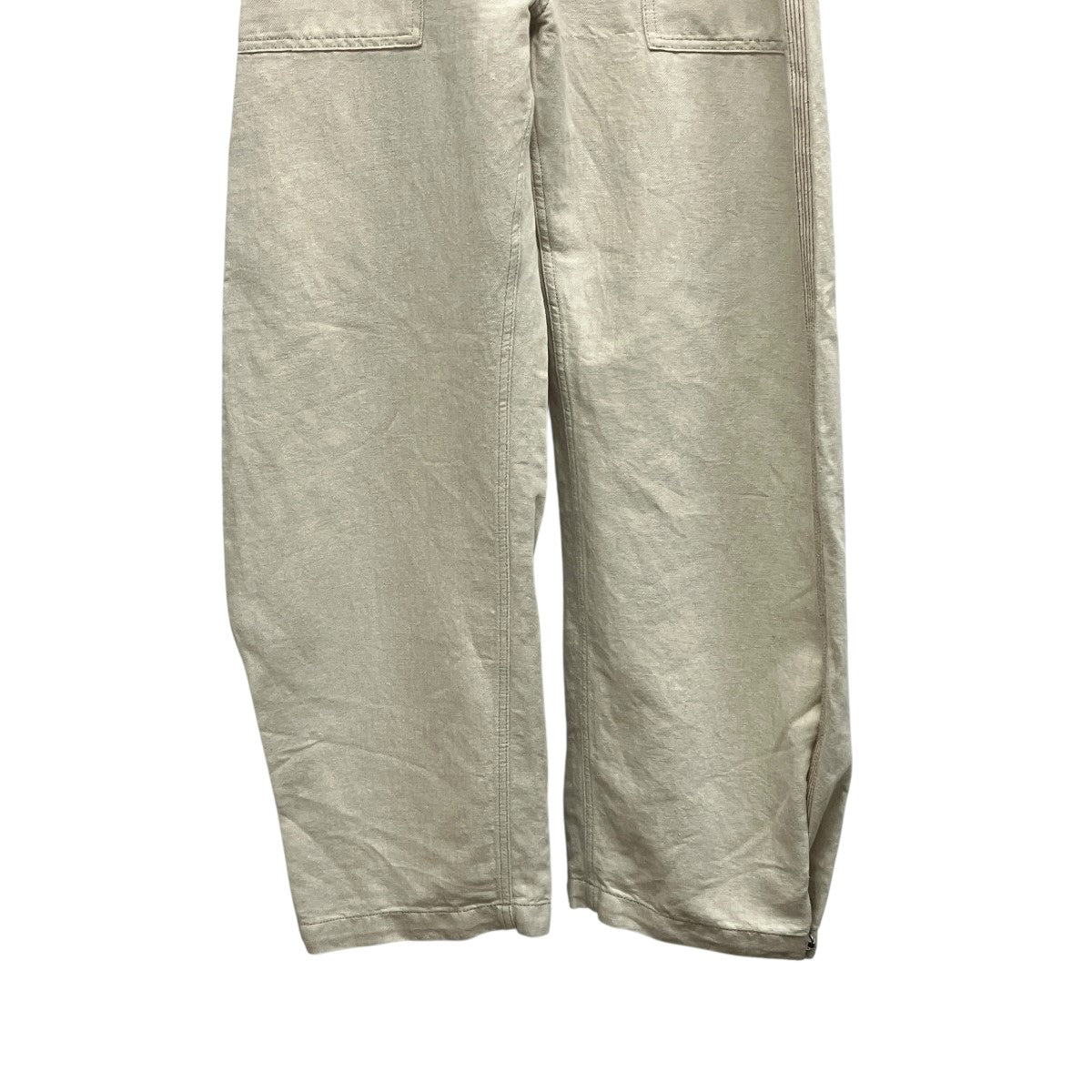 LOEWE コットンリネンワイドパンツS359Y04XED 古着・中古-4枚目のアイテム画像