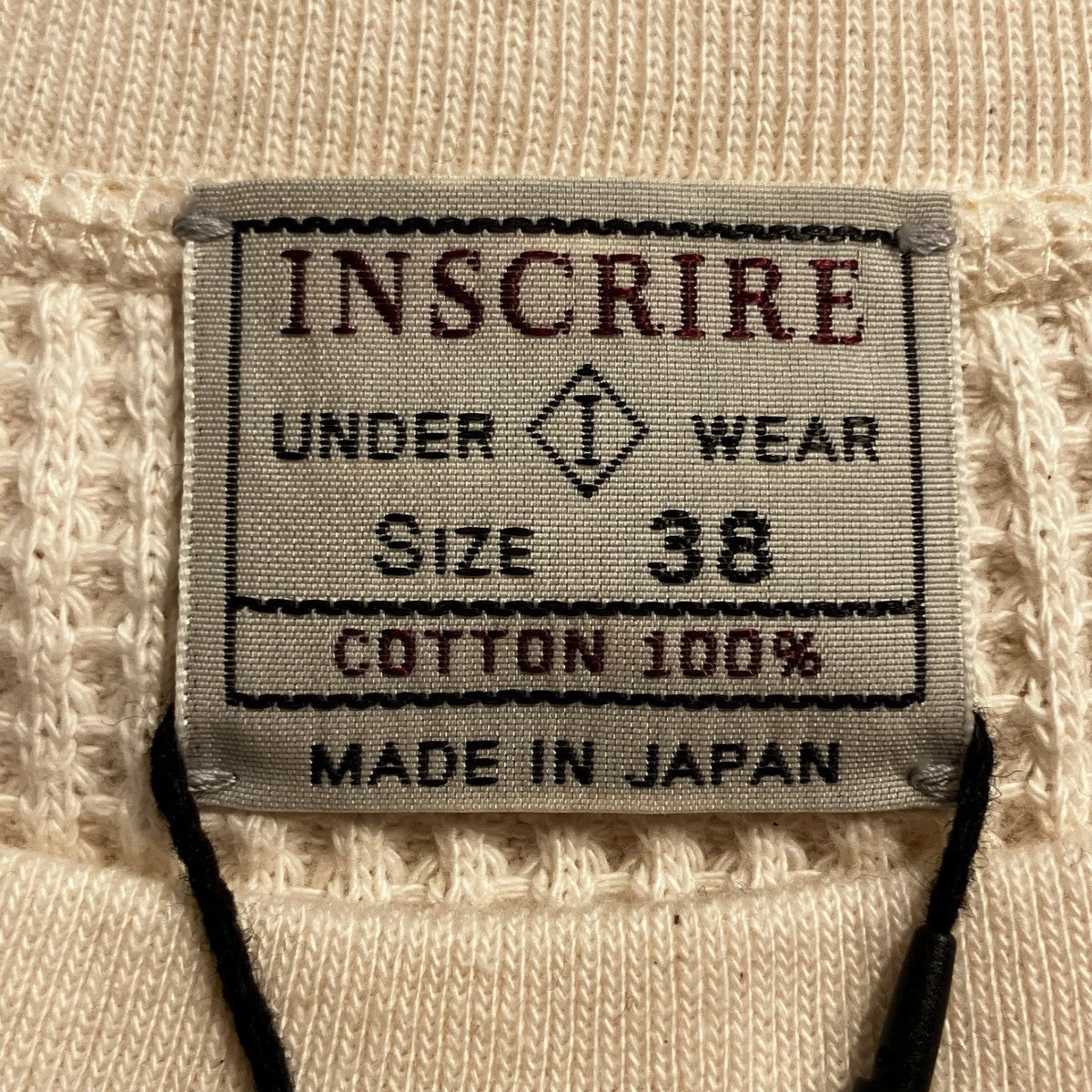 INSCRIRE Thermal Dolman TeeサーマルスウェットI25AW-CUT16 古着・中古-5枚目のアイテム画像