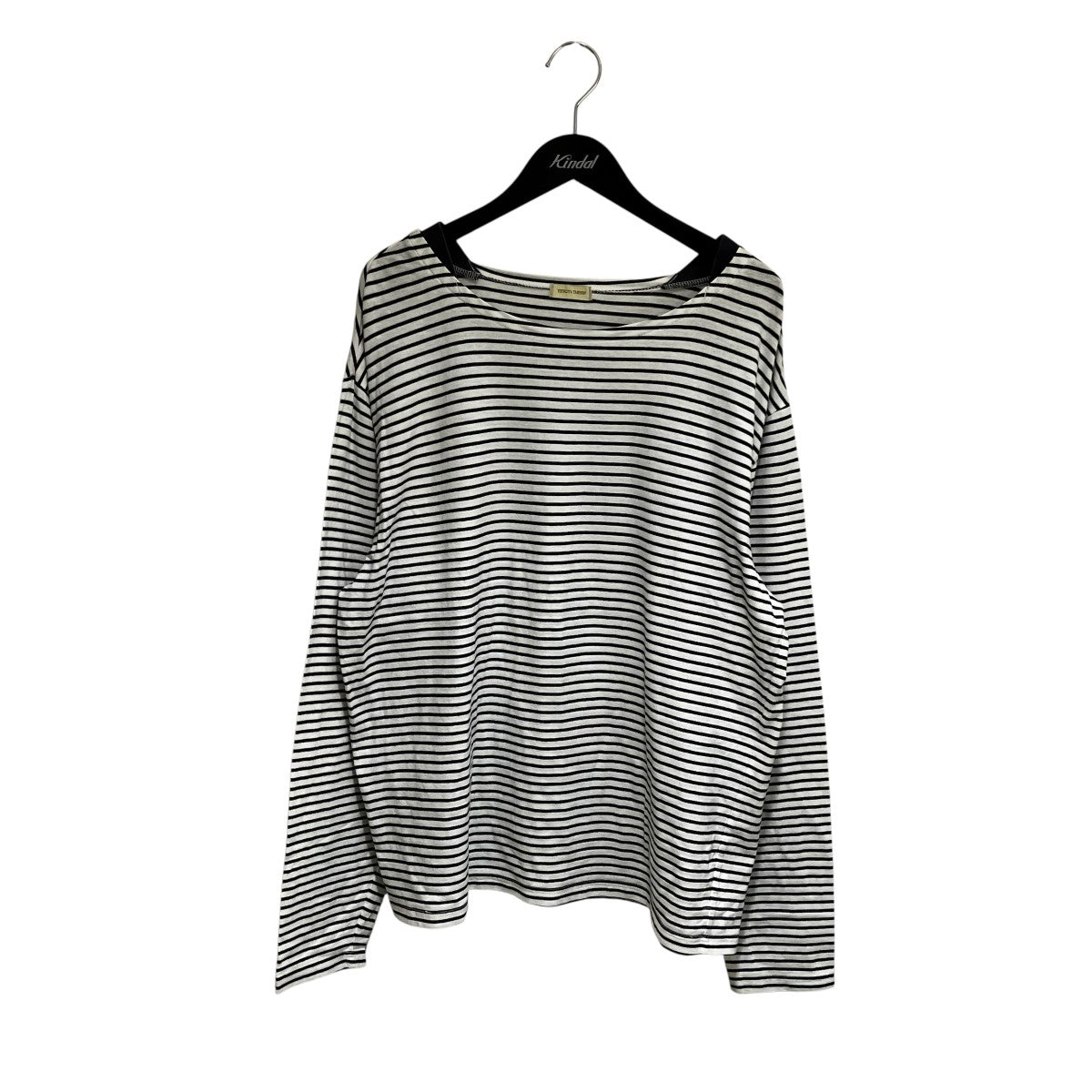 GENERIC BOAT NECK TEE LS COTTON BORDER JERSEYボーダーロングスリーブTシャツYT-C0805