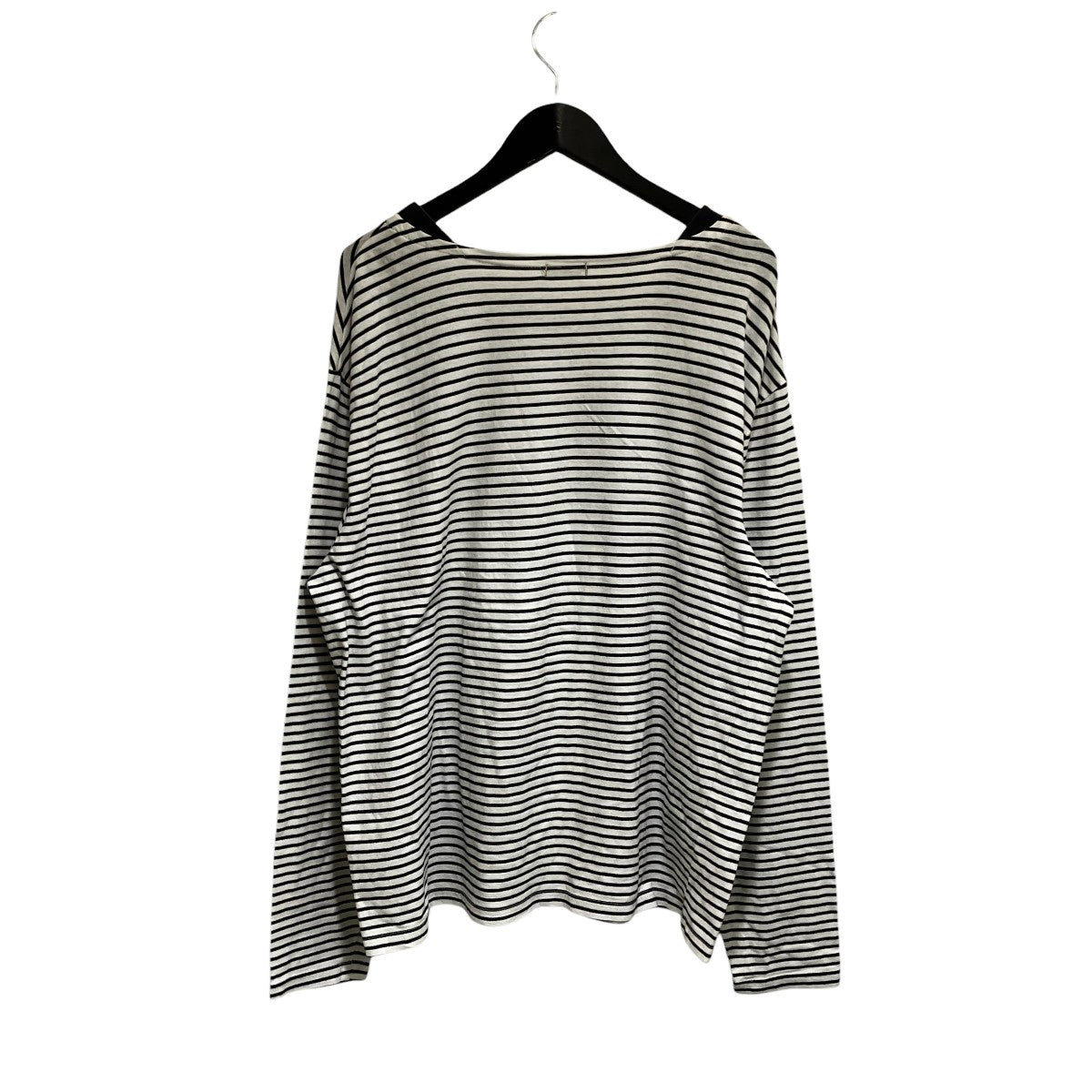 GENERIC BOAT NECK TEE LS COTTON BORDER JERSEYボーダーロングスリーブTシャツYT-C0805