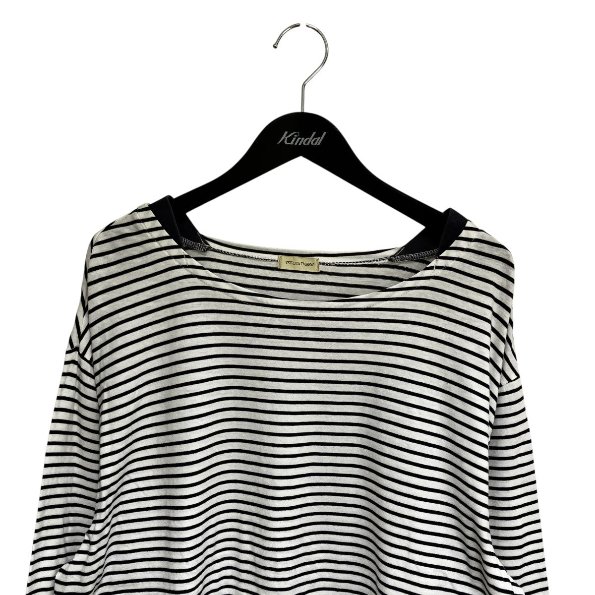 GENERIC BOAT NECK TEE LS COTTON BORDER JERSEYボーダーロングスリーブTシャツYT-C0805