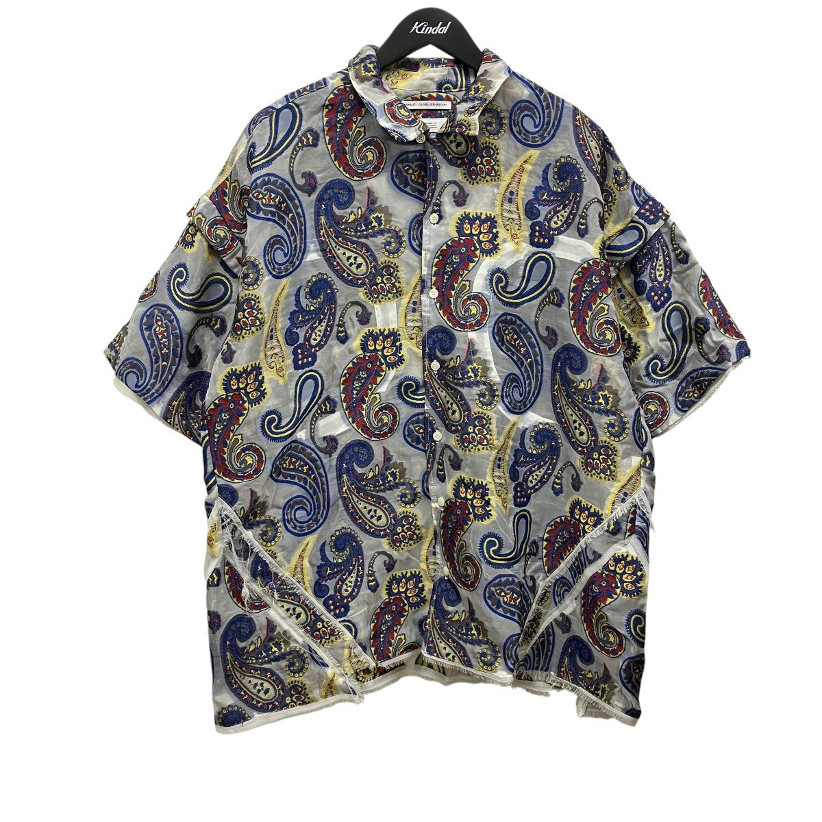 F／CE． 24SSPAISLEY JACQUARD SHEER SHIRT総柄半袖シャツFSU02241U0004 古着・中古-1枚目のアイテム画像