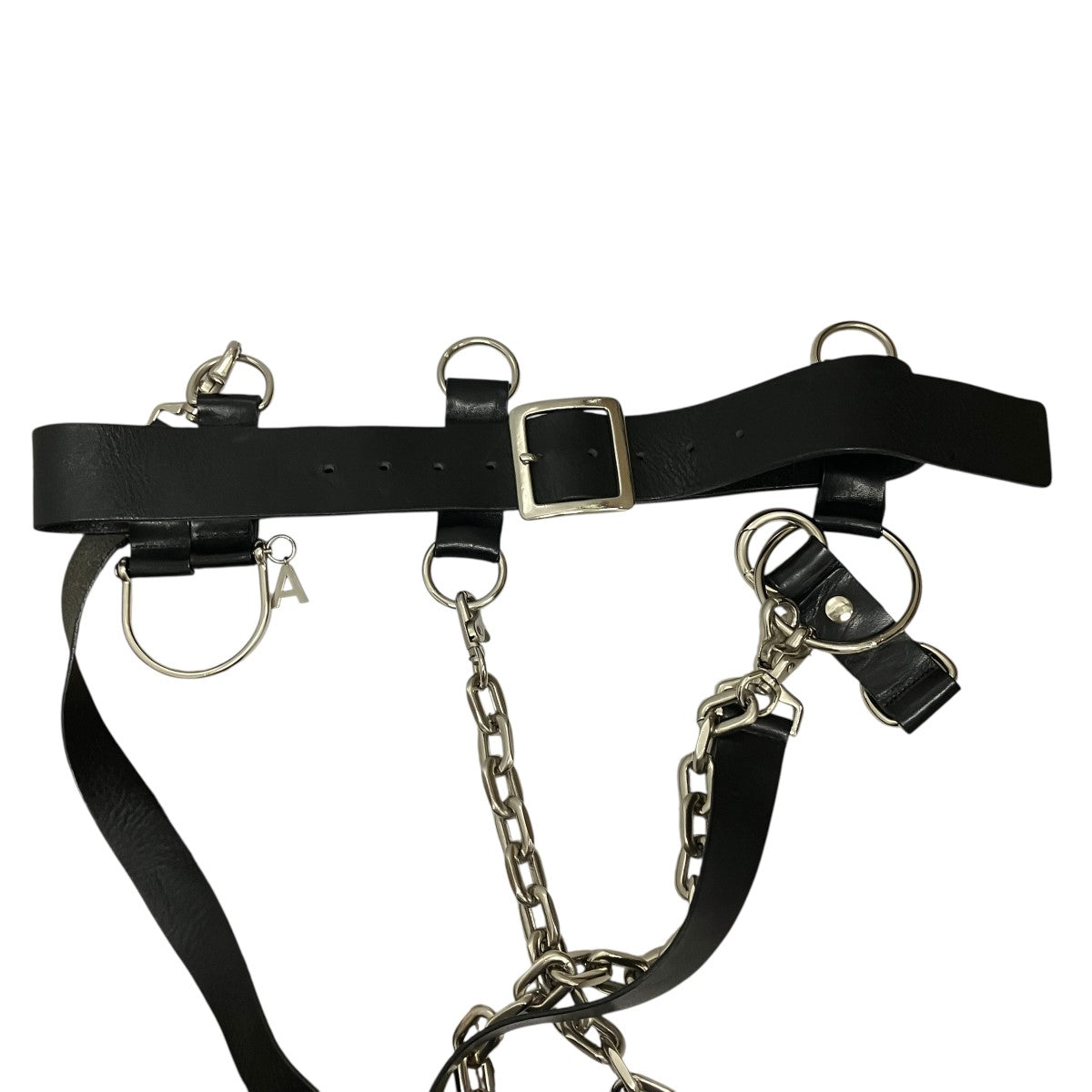 AMBUSH レザーチェーンベルト 古着・中古-2枚目のアイテム画像