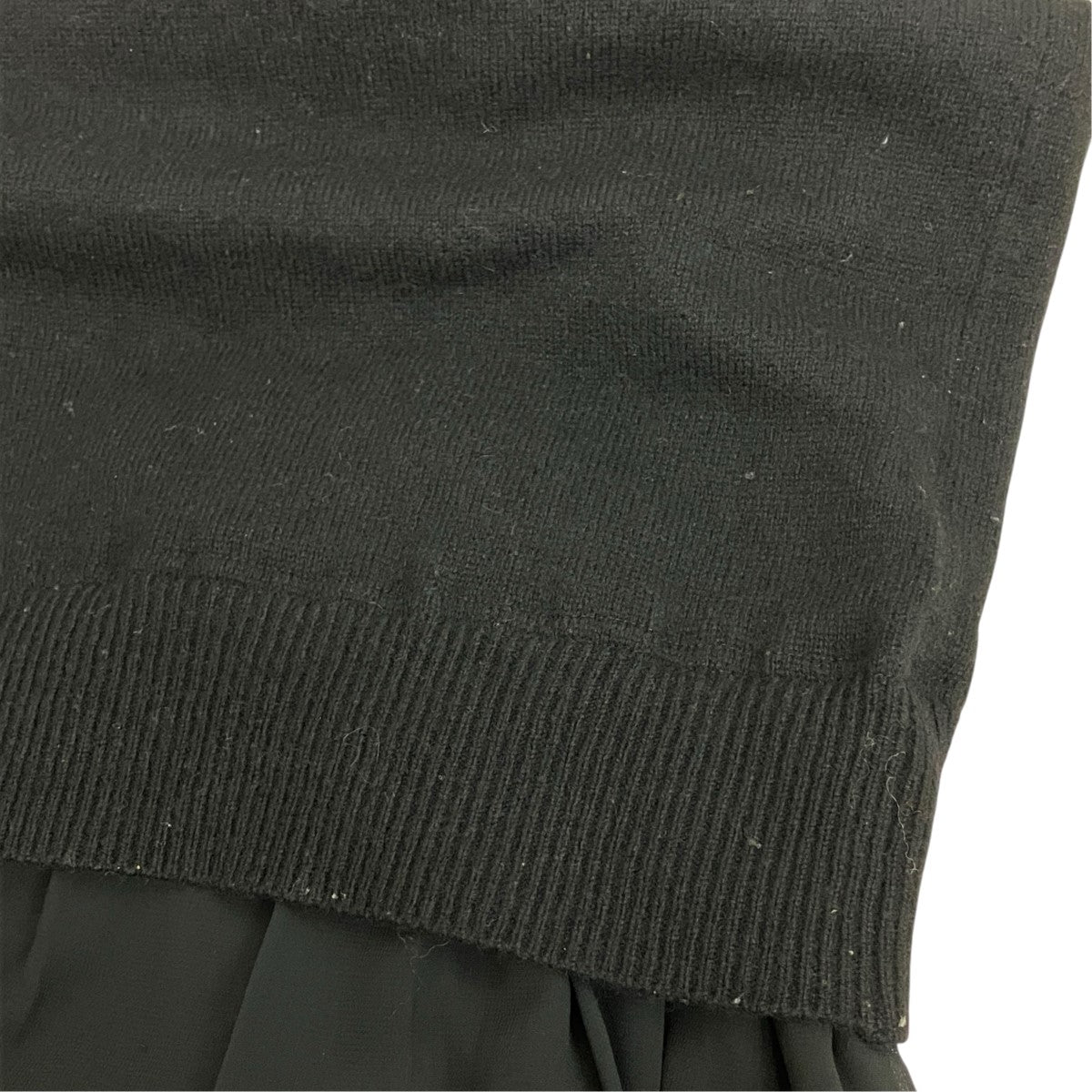 ROBE DE CHAMBRE COMME DES GARCONS 02SSニットカーディガンドッキングワンピースRG-O010 古着・中古-7枚目のアイテム画像