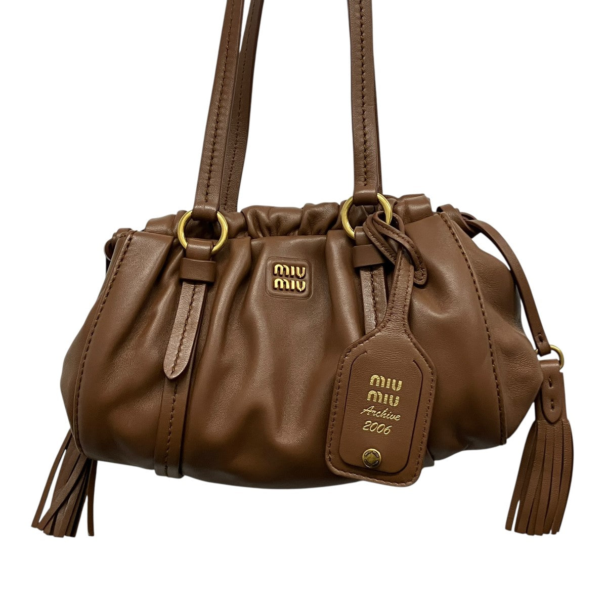 MIU MIU ワンショルダーバッグ5BP089 古着・中古-3枚目のアイテム画像