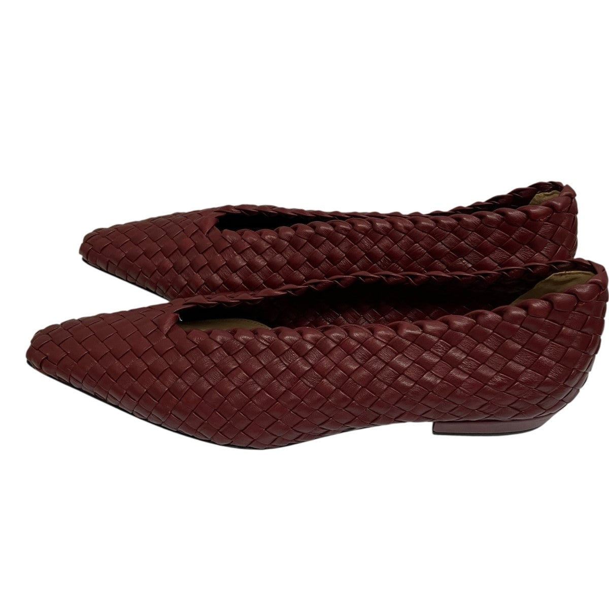 BOTTEGA VENETA イントレチャートパンプス 古着・中古-2枚目のアイテム画像
