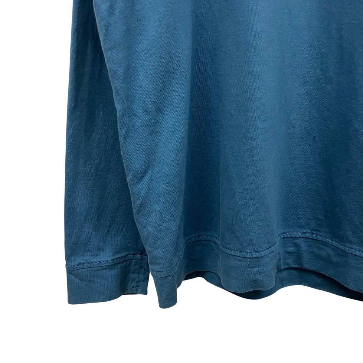 STONE ISLAND HEAVY COTTON JERSEY GARMENT DYEDパッチ付きロングスリーブスウェット811563750 古着・中古-5枚目のアイテム画像