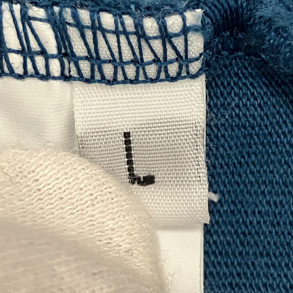 STONE ISLAND HEAVY COTTON JERSEY GARMENT DYEDパッチ付きロングスリーブスウェット811563750 古着・中古-7枚目のアイテム画像