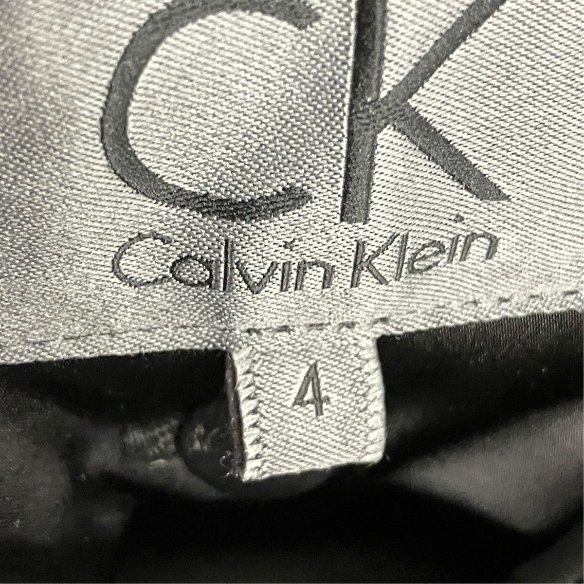 Calvin Klein ベルテッドナイロンステンカラーコート438502 古着・中古-7枚目のアイテム画像