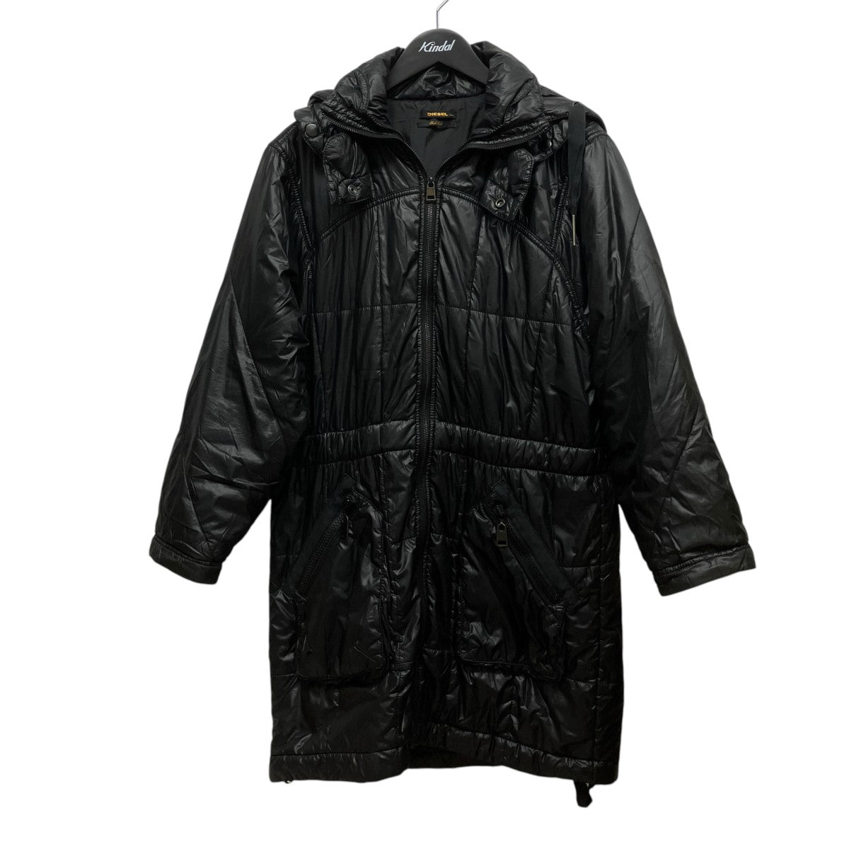 DIESEL フーデットナイロンジャケット 古着・中古-1枚目のアイテム画像