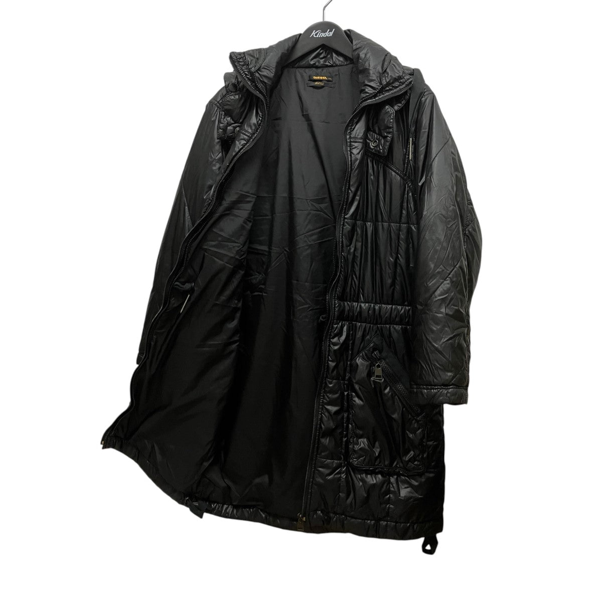 DIESEL フーデットナイロンジャケット 古着・中古-5枚目のアイテム画像