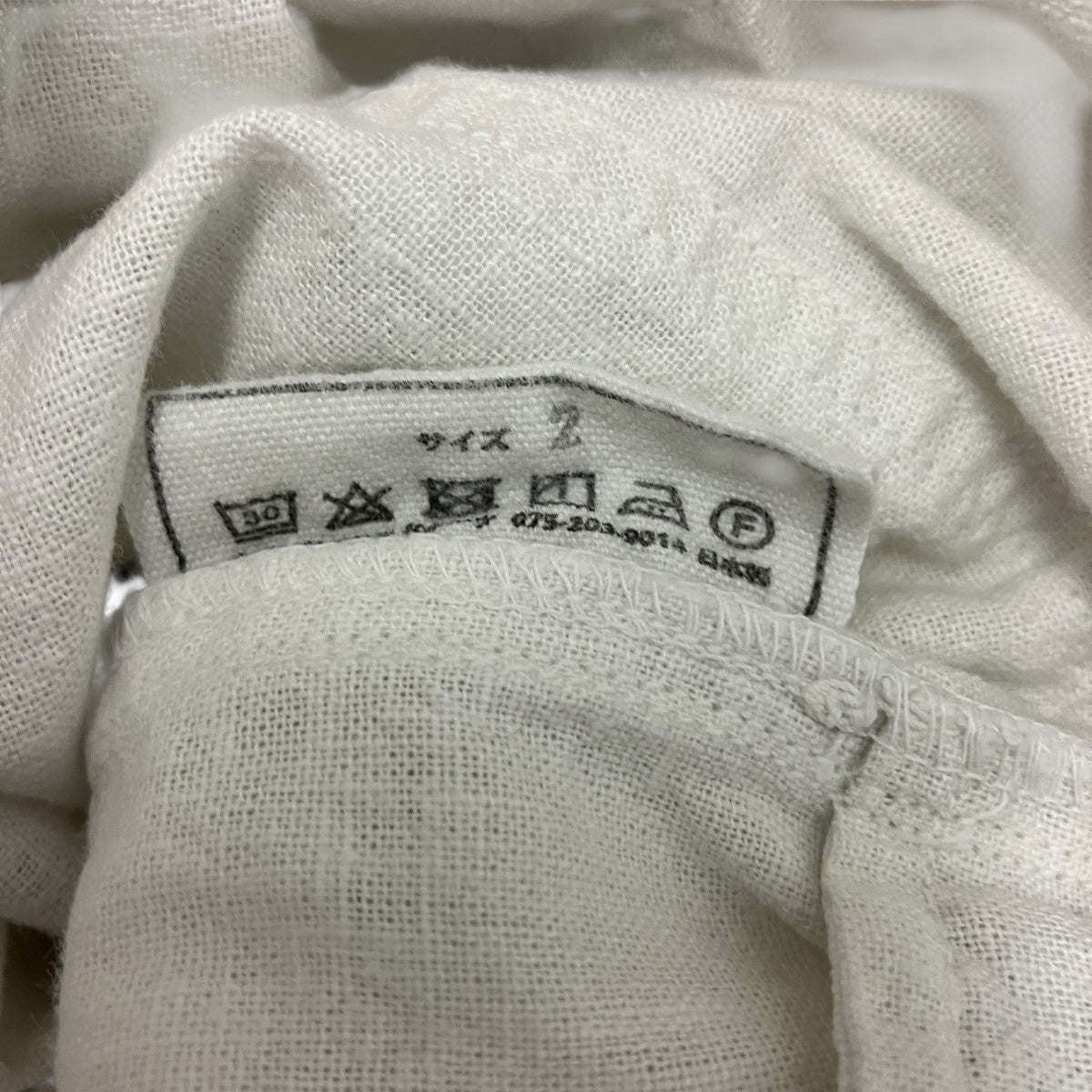 MITTAN リネンイージーパンツ 古着・中古-6枚目のアイテム画像
