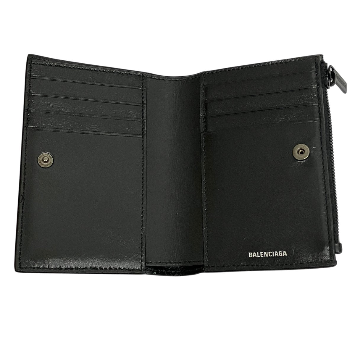 BALENCIAGA モナコレザーコンパクトウォレット843075 Monaco 古着・中古-3枚目のアイテム画像