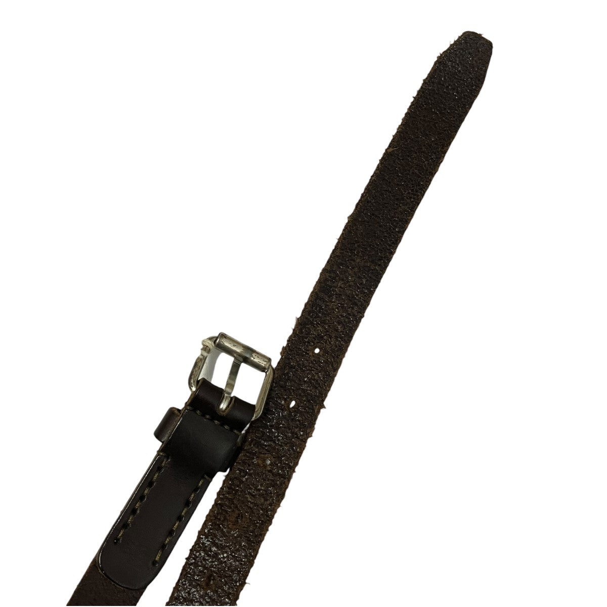 OUR LEGACY(アワーレガシー) 2．5CM RING BELTレザーベルト ブラウン