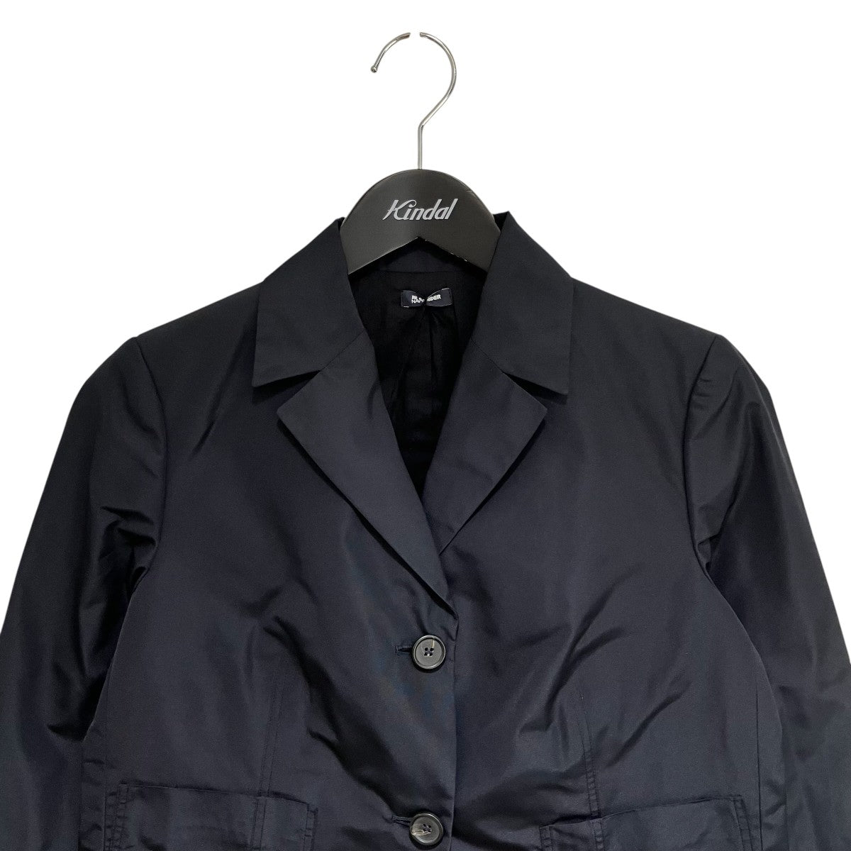JIL SANDER NAVY ナイロンテ―ラードジャケットJDJ006AJJ04972 古着・中古-3枚目のアイテム画像