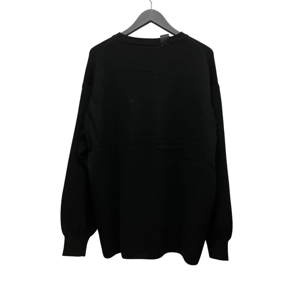 N．HOOLYWOOD 25AWCREWNECK KNIT CHACOALクルーネックニット2252-KT05-042 古着・中古-2枚目のアイテム画像