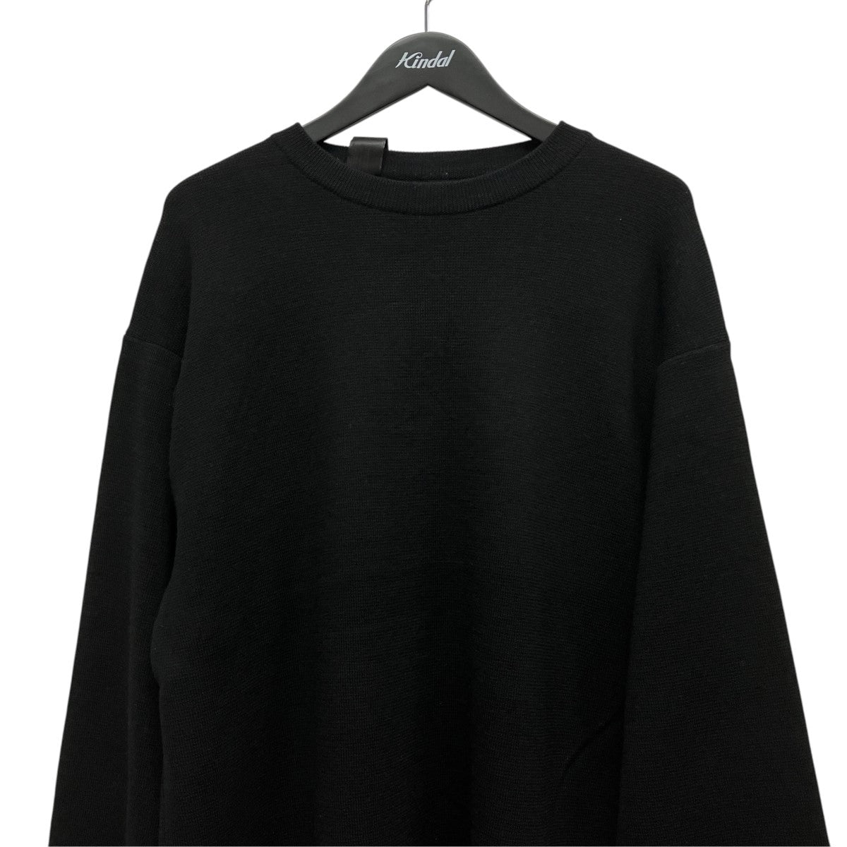 N．HOOLYWOOD 25AWCREWNECK KNIT CHACOALクルーネックニット2252-KT05-042 古着・中古-3枚目のアイテム画像