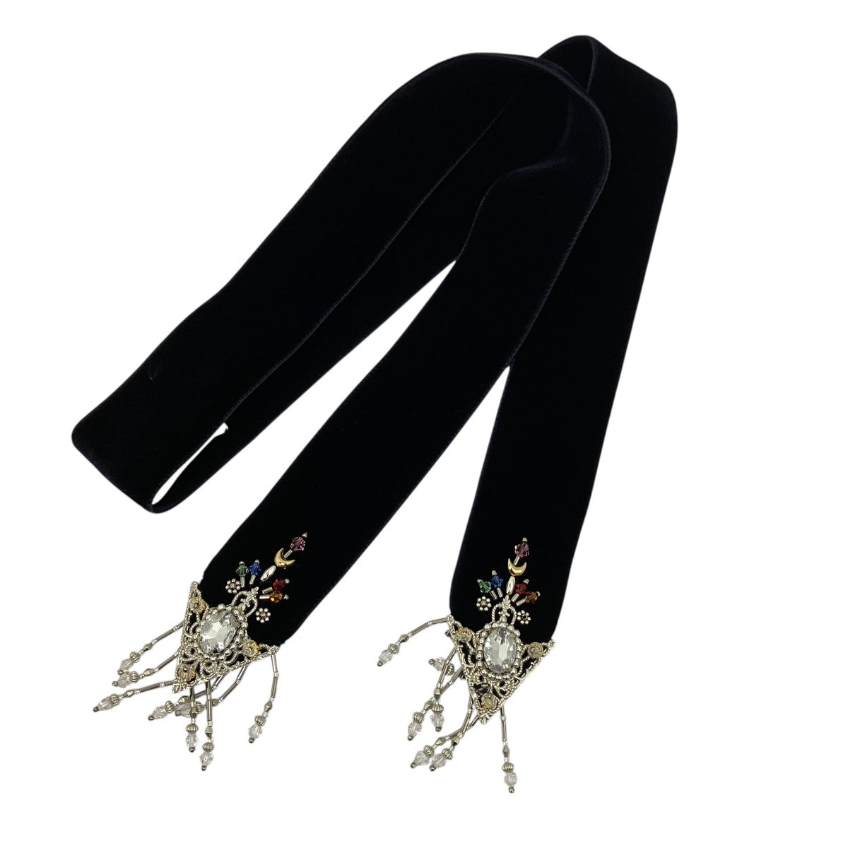 tanaka daisuke 5 Sailor Guardians crystal silver tip velvet long ribbonベロアビジューリボン126387144 古着・中古-3枚目のアイテム画像