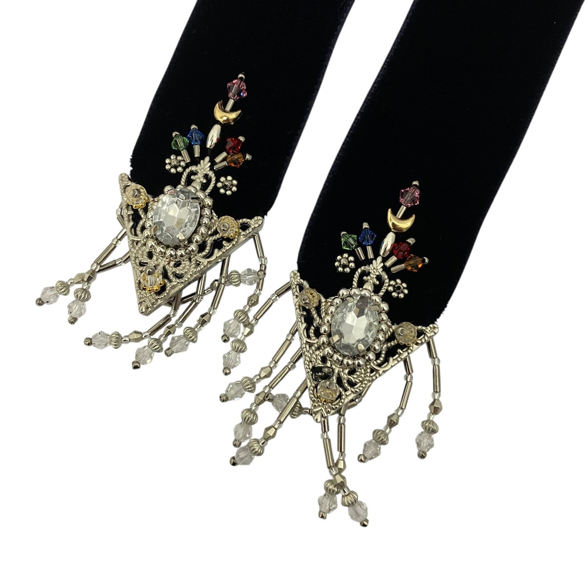 tanaka daisuke 5 Sailor Guardians crystal silver tip velvet long ribbonベロアビジューリボン126387144 古着・中古-4枚目のアイテム画像