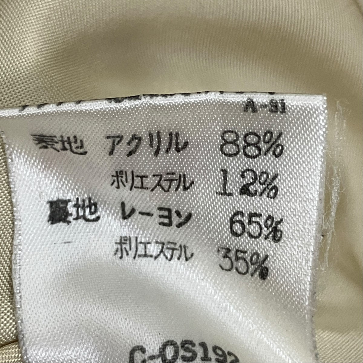 HELMUT LANG ノーカラージップアップフェイクファージャケット9A110Z 古着・中古-8枚目のアイテム画像