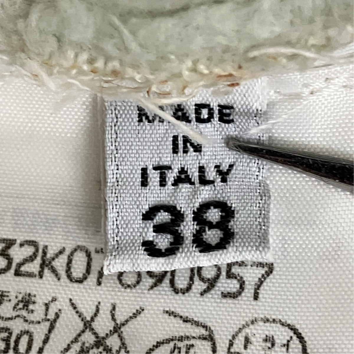 Maison Martin Margiela 6 裏ボアダメージ加工4ポケットジップアップジャケット532K0760957 古着・中古-6枚目のアイテム画像
